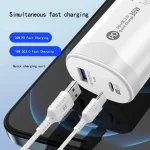 38W Wall Charger Quick Charge PD20W Power3.0 Fast Charging Adapter for Xiaomi iPhone Samsung