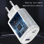 38W Wall Charger Quick Charge PD20W Power3.0 Fast Charging Adapter for Xiaomi iPhone Samsung - Image 3