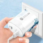 38W Wall Charger Quick Charge PD20W Power3.0 Fast Charging Adapter for Xiaomi iPhone Samsung - Image 4